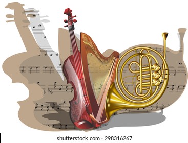 instruments of orchestra