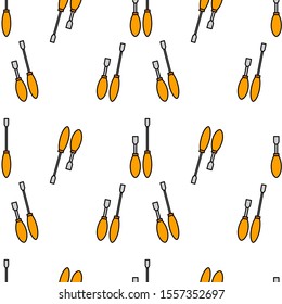 Instruments seamless pattern. Vector tools illustration for design and web.