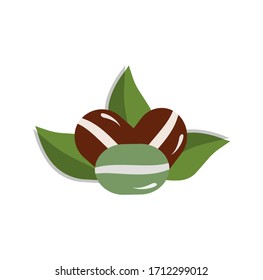 
Insulated coffee. Vector logo illustration.