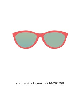 Gafas de color aisladas, Gráficos de Illustrator