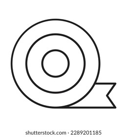 Insulating Tape Icon Design For Personal And Commercial Use