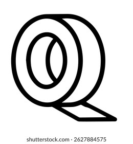 Insulating tape icon on white background vector
Vector icon household items home