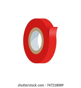 insulating tape vector illustration