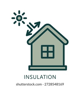 Ilustración Mini Del Icono Del Tono Dual Del Aislamiento, Uso Para El Concepto Moderno, Impresión, Ui, Kit De La Ux, Web Y Desarrollo Del App. Vector Relacionado Con La Tecnología Verde Y Más