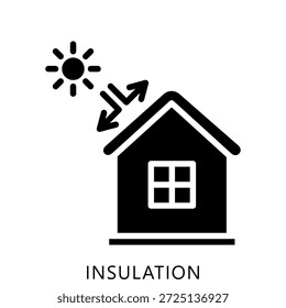 Ilustración Mini Del Icono Del Glifo Del Aislamiento, Uso Para El Concepto Moderno, Impresión, Ui, Kit De La Ux, Web Y Desarrollo Del App. Vector Relacionado Con La Tecnología Verde Y Más