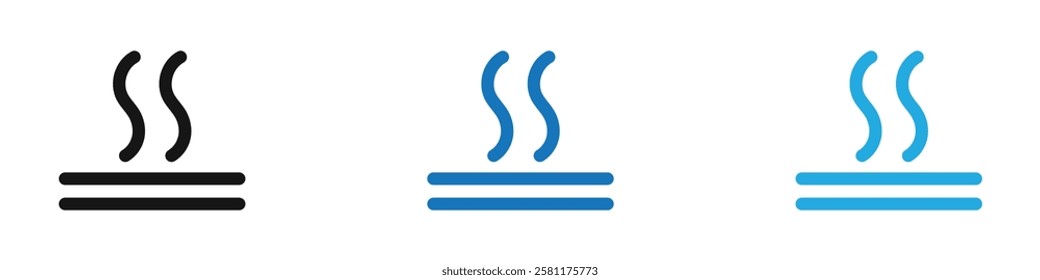 Insulation icon black white vector outline