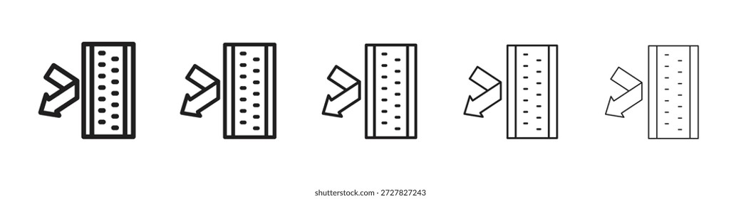 Icono de aislamiento para Diseños gráficos. Diseño de Vector de iconos
