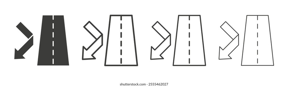 Insulation icon pack. vector illustration