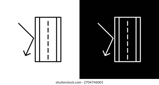 Icono de aislamiento pixel perfecto. Símbolo de contorno. Dibujo lineal simple.