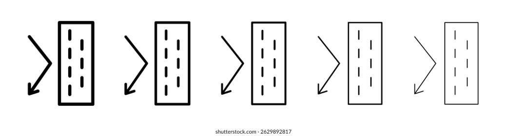 Insulation icon Simple thin line flat symbol
