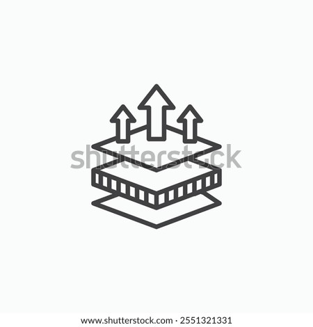 Insulation icon vector illustration. EPS10