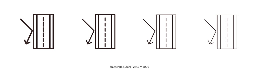 Icono de aislamiento. Vector de pictogramas aislados.