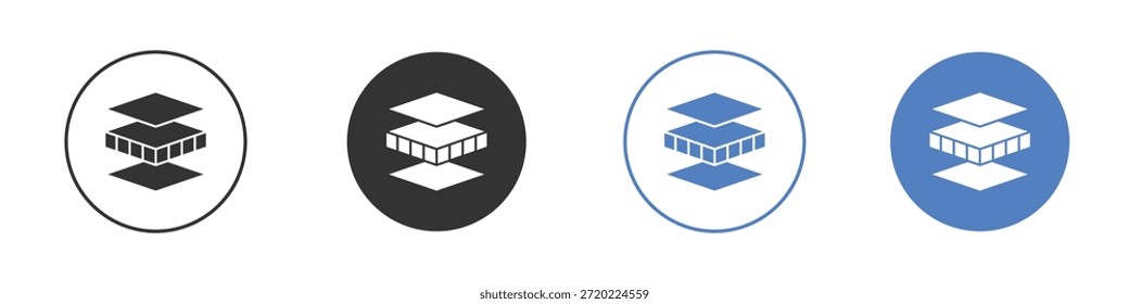 Isolierungssymbol für Webdesign. Pixel perfekte flache Symbole