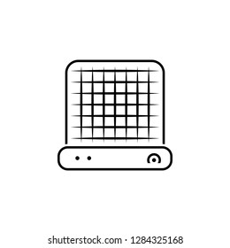 insulation, thermal, underfloor icon. Element of plumbing and heating icon for mobile concept and web apps. Detailed insulation, thermal, underfloor icon can be used for web