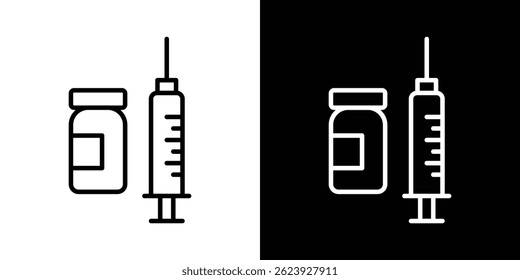 Insulin icon vector for web and mobile app. Symbol isolated.