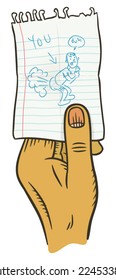 Insulting Note