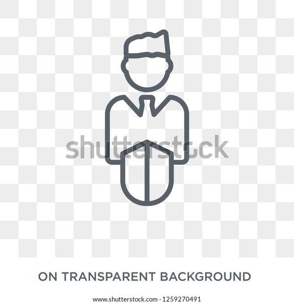 Insurance agent icon.\
Trendy flat vector Insurance agent icon on transparent background\
from Insurance collection. High quality filled Insurance agent\
symbol use for web and\
mobile