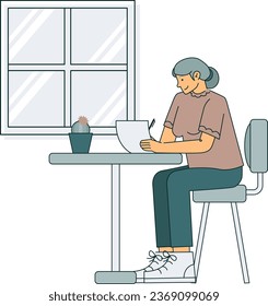 Insurance Application Illustration for web, app, infographic