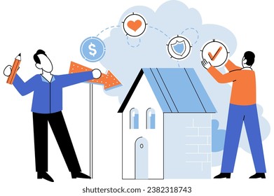Insurance for car, property, travel, accident, life, medical. Assurance protection is mark of responsible adulthood Insurance concept has become more customer-centric in recent years Covers home