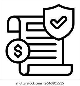 Elemento De Ícone De Reclamação De Seguro Para Design