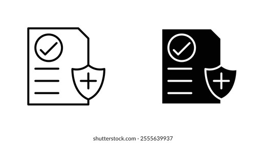 Insurance Claim icons for app and websites.