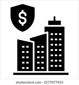 Insurance Companies Icon Element For Design