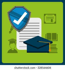 insurance company design, vector illustration eps10 graphic 