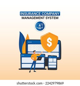 Insurance Company Management System Social Media Post