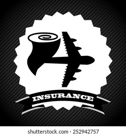 insurance concept design, vector illustration eps10 graphic 