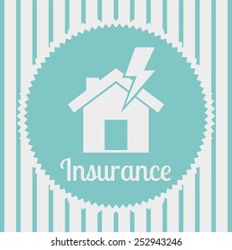 insurance concept design, vector illustration eps10 graphic 