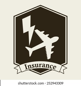 insurance concept design, vector illustration eps10 graphic 