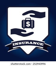 insurance concept design, vector illustration eps10 graphic 