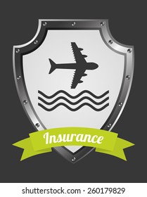 insurance concept design, vector illustration eps10 graphic 