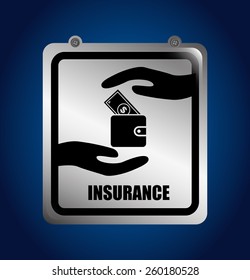 insurance concept design, vector illustration eps10 graphic 