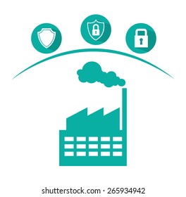 insurance concept design, vector illustration eps10 graphic 