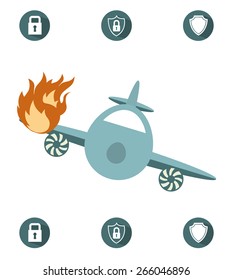 insurance concept design, vector illustration eps10 graphic 