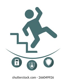 insurance concept design, vector illustration eps10 graphic 