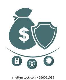 insurance concept design, vector illustration eps10 graphic 