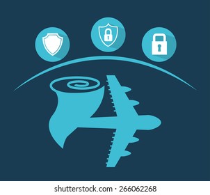 insurance concept design, vector illustration eps10 graphic 
