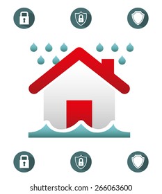 insurance concept design, vector illustration eps10 graphic 