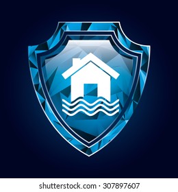 insurance concept design, vector illustration eps10 graphic 