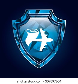insurance concept design, vector illustration eps10 graphic 