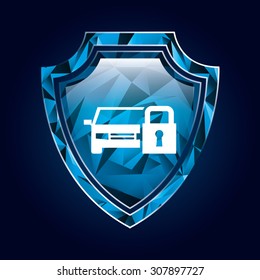insurance concept design, vector illustration eps10 graphic 
