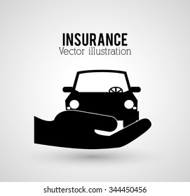 Insurance concept with icons design, vector illustration 10 eps graphic.