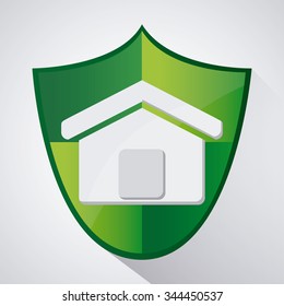 Insurance concept with icons design, vector illustration 10 eps graphic.