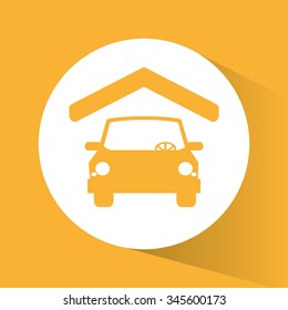 Insurance concept with icons design, vector illustration 10 eps graphic.