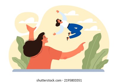 Concepto de seguro. Idea de la seguridad y protección de los bienes y la vida frente a los daños. Seguridad de viajes y negocios. Indemnización de emergencia o pago social. Ilustración vectorial plana