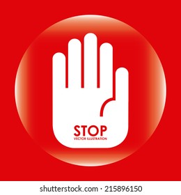 insurance design over  red background vector illustration
