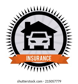insurance design over white background vector illustration insurance design over white background vector illustration