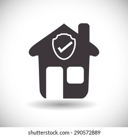 Insurance design over white background, vector illustration 